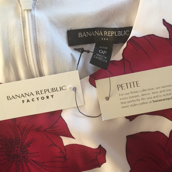 โผ๏ธHOST PICKโผ๏ธBanana Republic Factory Shirt Dress Size 0P - Picture 5 of 7